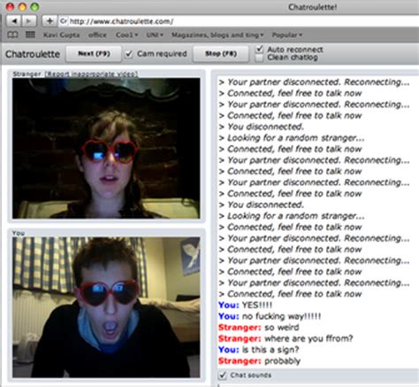 30 More Great Chat Roulette Screenshots .